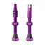 Peatys Holeshot Fast Flow Tubeless Valves - 42mm / (Box Of 12) Violet 42mm - box of 12