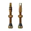 Peatys Holeshot Fast Flow Tubeless Valves - 42mm / Boubon (Box Of 12) Bourbon 42mm - box of 12