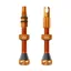 Peatys Holeshot Fast Flow Tubeless Valves - 42mm / (Box Of 12) Mango 42mm - box of 12