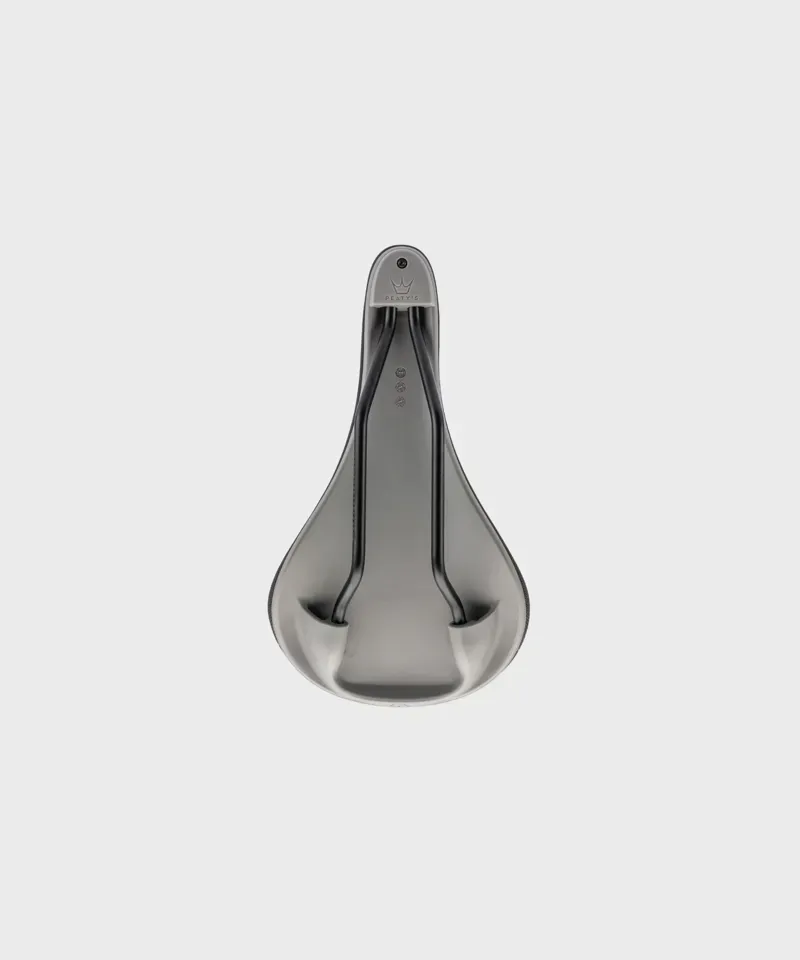 Peaty's Monarch 4130 Rail / Nylon Base Saddle - Grey-1