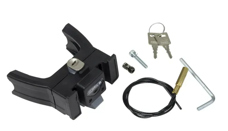 Ortlieb E-bike Handlebar Bar Mounting Set in Black-1