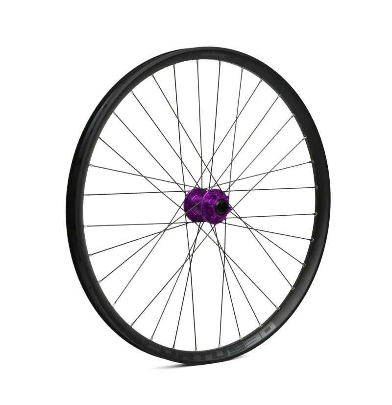 Hope Fortus 30W Pro 4 27.5 Front Wheel in Purple-4