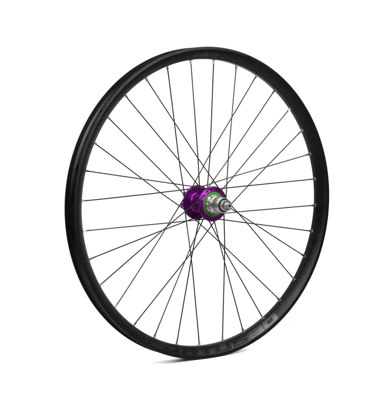 Hope Fortus 30W Pro 4 27.5 Front Wheel in Purple-3