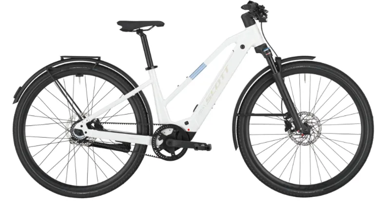 Scott Bike Passage 10 Belt Slope in Bianco White