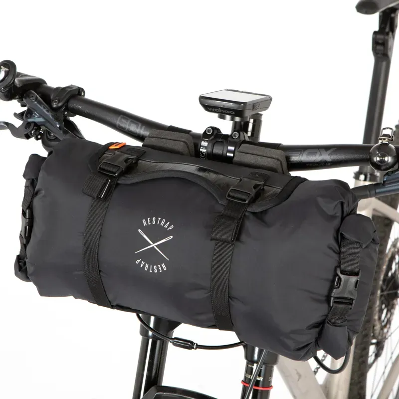 Restrap Race Bar 7Bag Flat Bar in Black-2