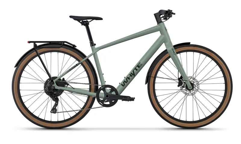 Whyte Bikes RheO 3 ST eCity and Leisure Bike in Gloss Sage Green