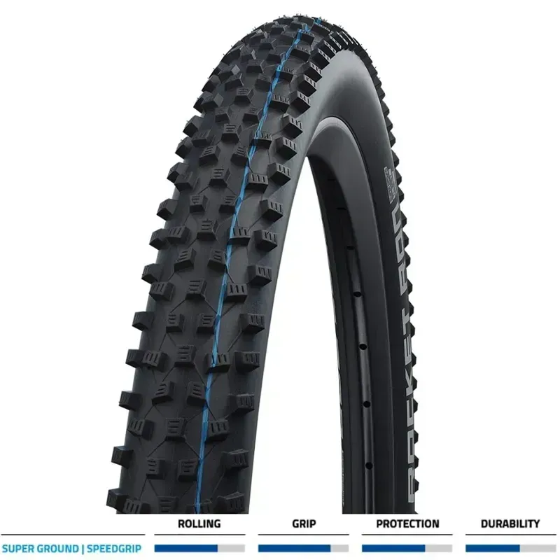 Schwalbe Rocket Ron Evo Super Ground 29x2.0-inch TLE Fld Tyre in Black-2