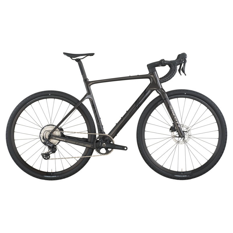 Scott Addict 30 Gravel Bike in Carbon Black
