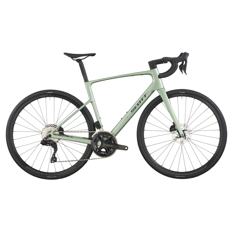 Scott Addict 40 Road Bike in Reseda Green