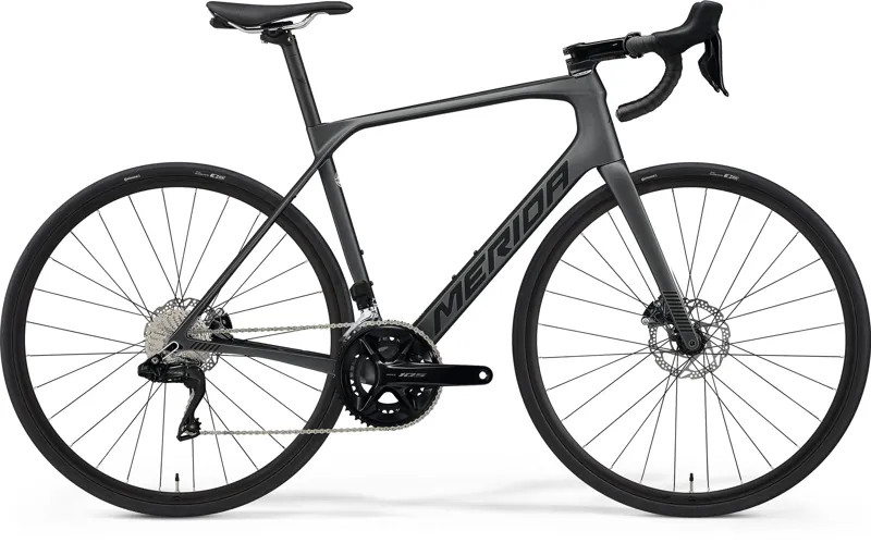 Merida Scultura Endurance 6000 Di2 Road Bike In Dark Silver/Black - Technical View