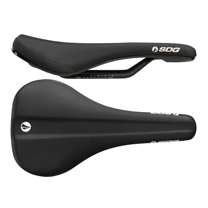 SDG Bel Air 3.0 Steel Saddle in Black