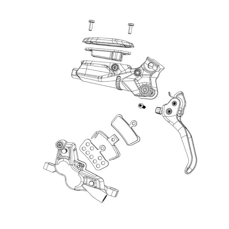 SRAM G2 RSC/Ultimate Disc Brake Lever Internals Service Kit-1