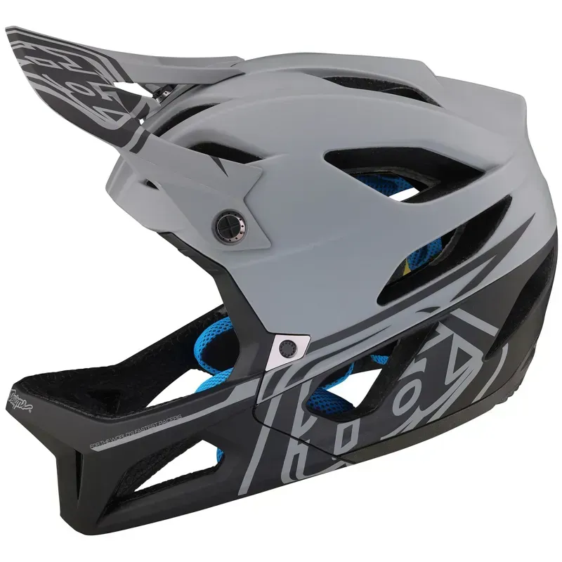 Troy Lee Designs Stage MIPS Helmet in Stealth - Grey