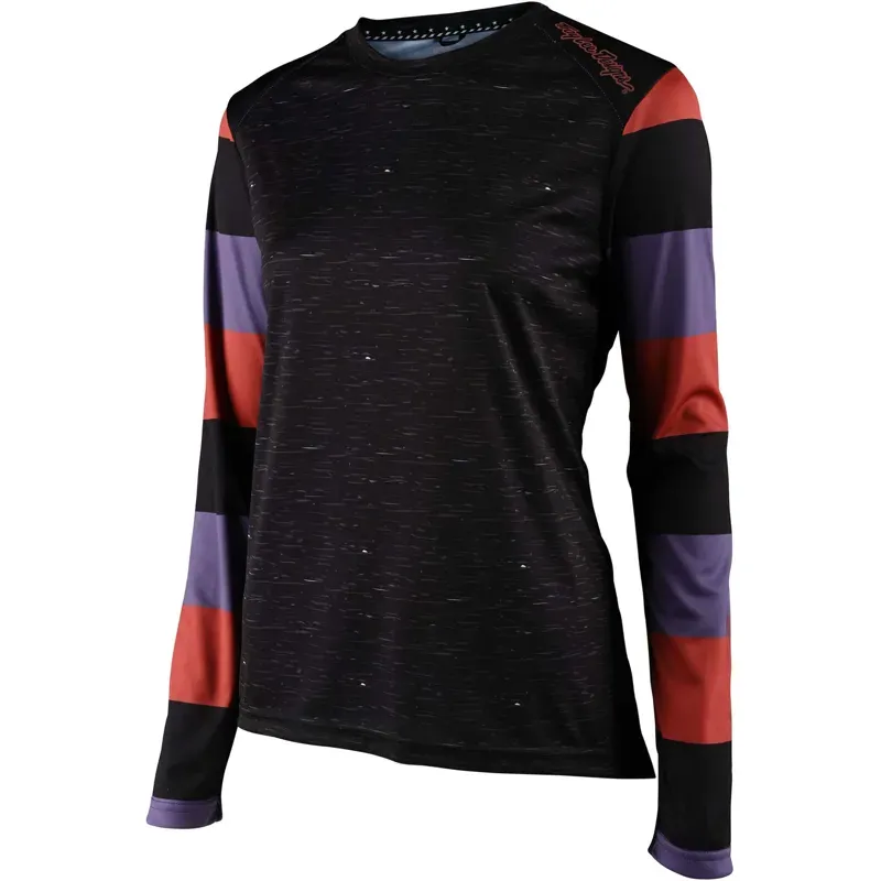 Troy Lee Designs Women's Lilium Long Sleeve Jersey in Black
