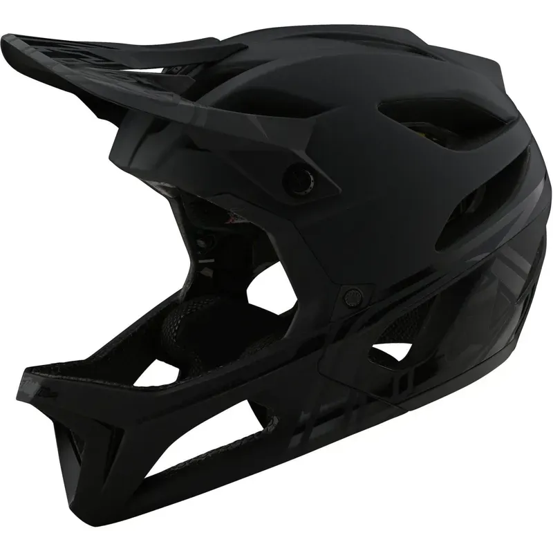 2020 Troy Lee Designs Stage MIPS Full Face Helmet in Black
