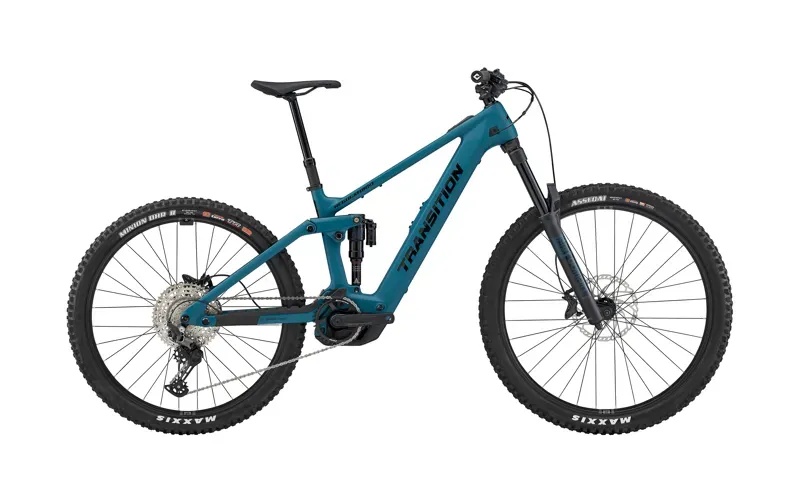Transition Regulator CX Carbon MTB Complete Ebike Salish in Sea Blue
