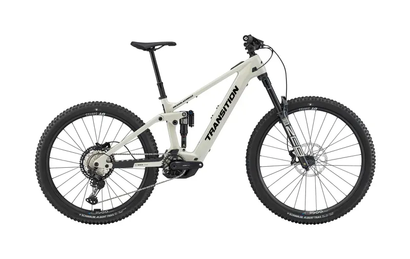 Transition Regulator CX Carbon MTB Complete Ebike in White