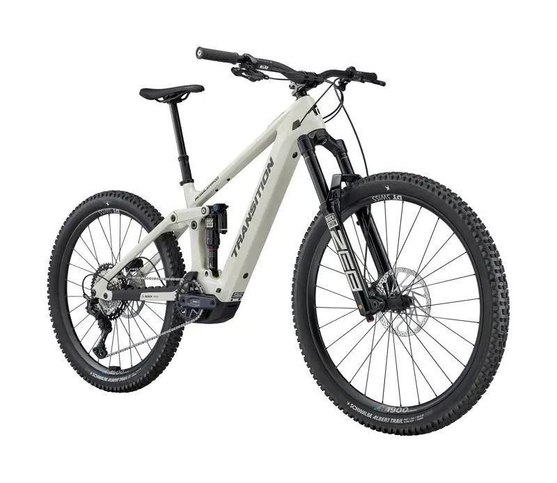 Transition Regulator CX Carbon MTB Complete Ebike in White-1