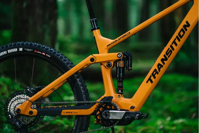 Transition Regulator SX Carbon MTB Complete Ebike Madrone Gold-4