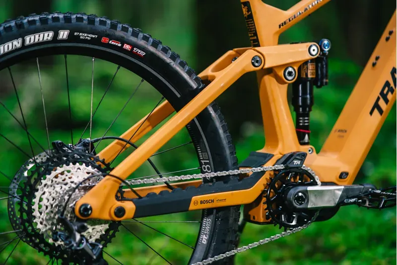 Transition Regulator SX Carbon Deore eMountain Bike in Madrone Gold-5