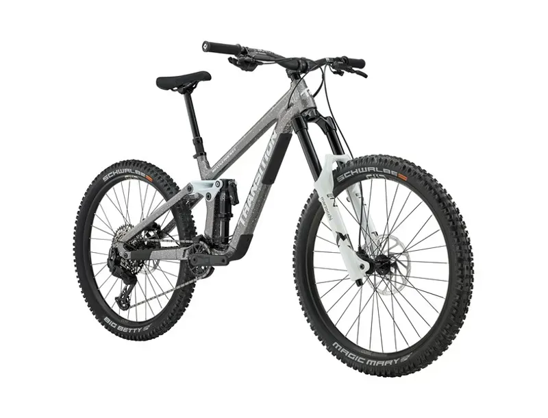 Transition Bottlerocket Alloy Single Crown Mountain Bike in Snowstorm-1