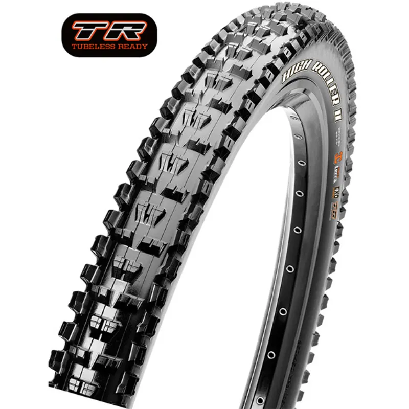 High Roller II Folding DH 3C TR Black 27.5x2.40 3c maxxgrip