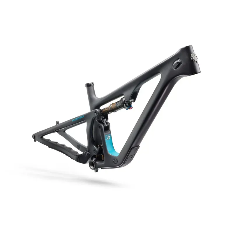 Yeti Cycles SB120 T-Series 29in Frame in Raw/Turquoise-1