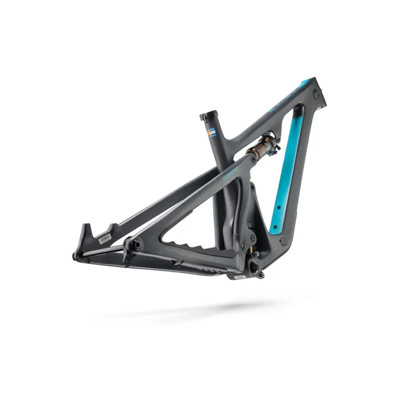 Yeti Cycles SB120 T-Series 29in Frame in Raw/Turquoise-2