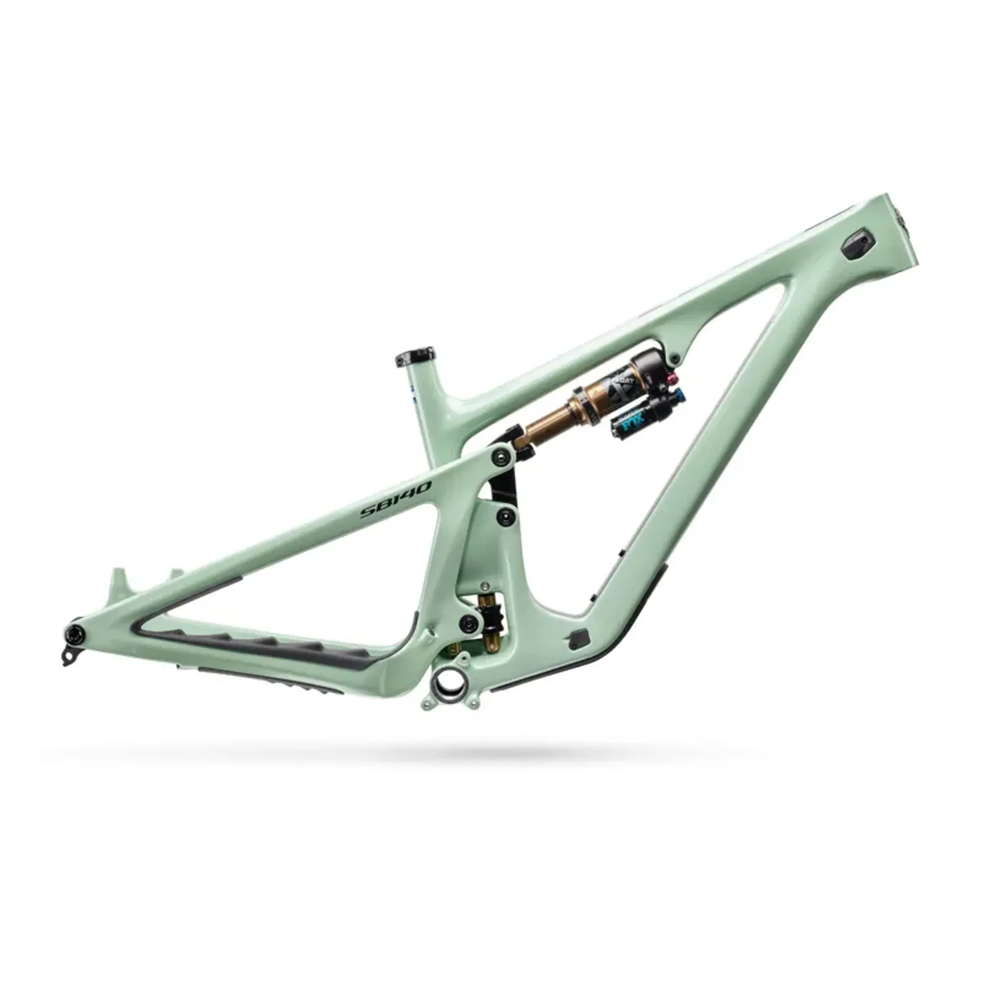 Yeti Bike Rails Yeti Cycles SB140 T-Series Mountain Bike Frame In Sage